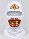 Cagoule BIG MOUTH OSPLG blanche – coloris Or avec logo doré