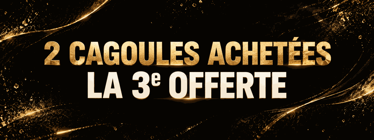 Offre OSPLG : 2 cagoules achetées, la 3e offerte