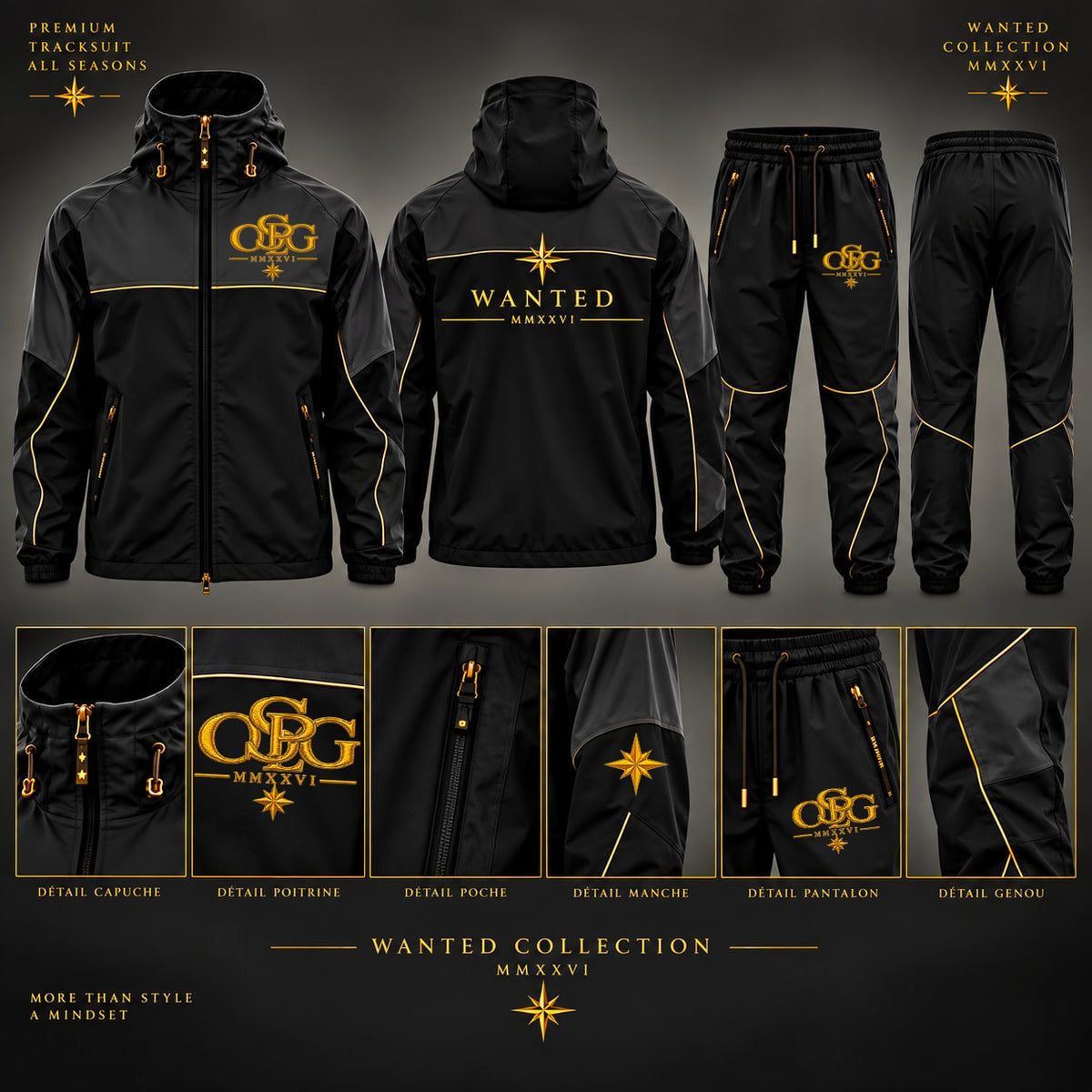 Ensemble WANTED COLLECTION MMXXVI — Prévente